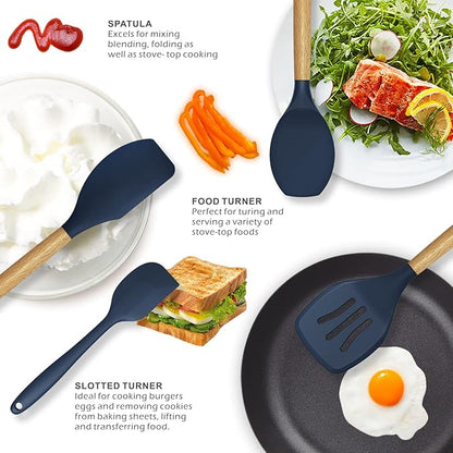 Silicone Cooking Utensils Set - Image 3