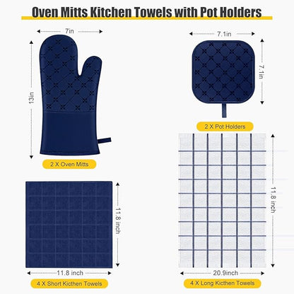 Oven Mitts Kitchen Towels Dishcloths - Image 2
