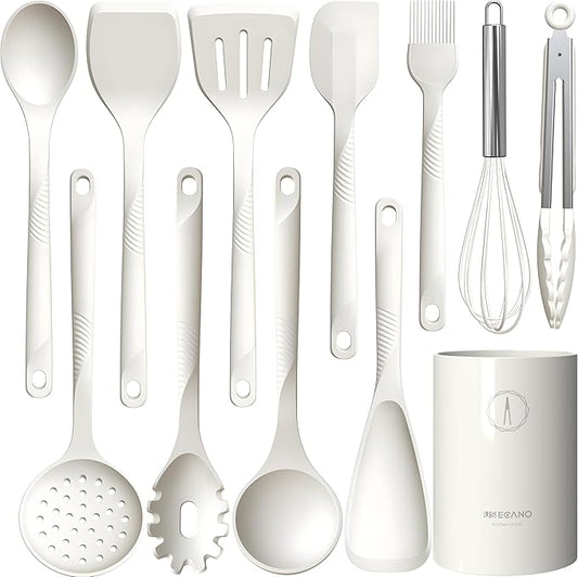 Silicone Cooking Utensils Set by Unknown