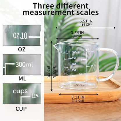 77L Glass Measuring Cup, High Borosilicate Glass Beaker - Image 4