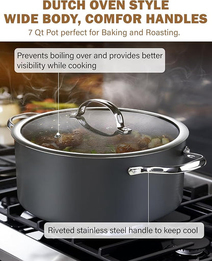Cooks Standard Stock Pot Dutch Oven Casserole - Image 4