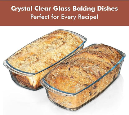 Razab LARGE 7.6 Cups/1800 ML/1.9 Qt Glass Loaf Pan - Image 8
