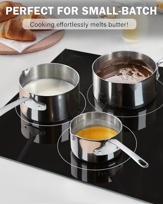 Cooks Standard Stainless Steel Butter Warmer 0.68 QT, 640ml Mini Butter - Image 5