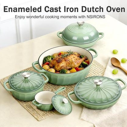 Enameled Cast Iron Dutch Oven - Image 8
