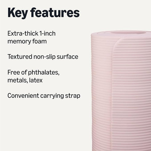 Amazon Basics Extra Thick Exercise Yoga Mat - Image 2