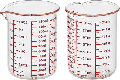 High Borosilicate Glass Measuring Cup-V-Shaped Spout，Glass Measuring Beaker by AckersBORO33