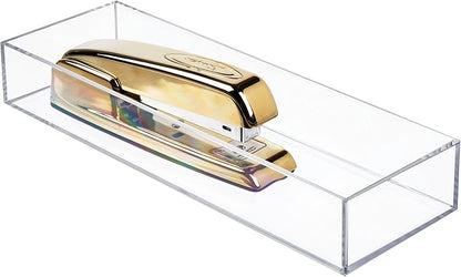 iDesign Clarity Plastic Drawer Organizer, Storage Container - Image 7