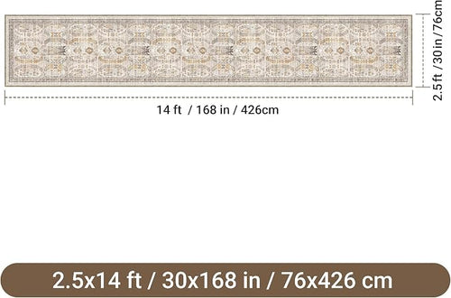 2'6" x 14'Non Slip Runner Rugs - Image 2