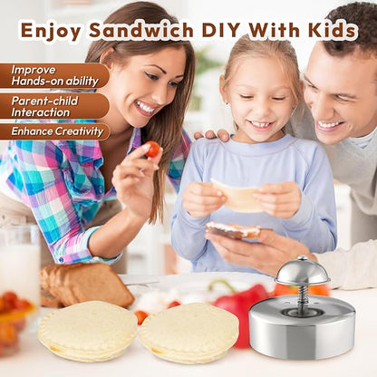 Gelbira Sandwich Cutter, Sandwich Cutter and Sealer, Sandwich Maker, Peanut - Image 8