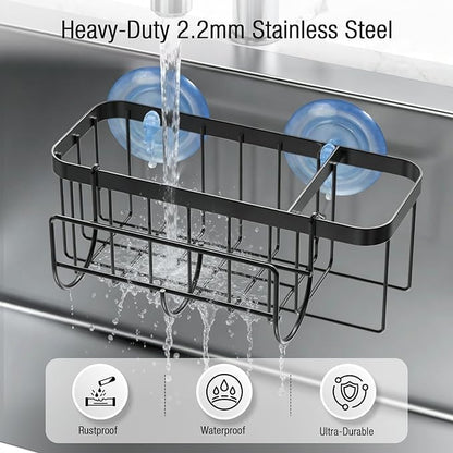 3-in-1 Kitchen Sink Caddy Organizer - Image 8