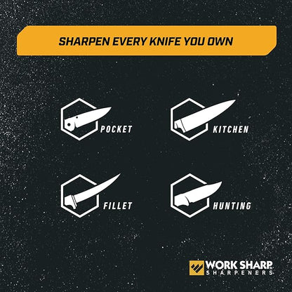 Work Sharp Precision Adjust Knife Sharpener Kit, Sharpens All Pocket and - Image 5