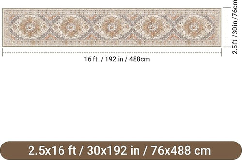 2'6" x 16'Non Slip Runner Rugs - Image 2