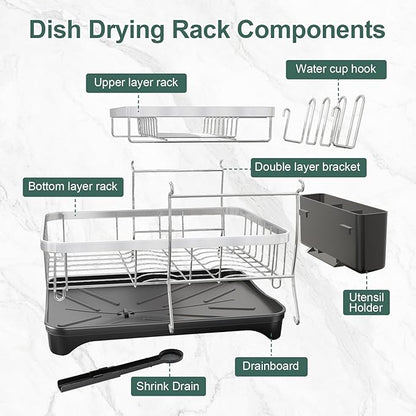 LIYI Dish Drying Rack, Large Dish Rack - Image 8