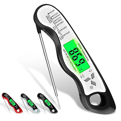 Meat Thermometer Digital，IP67 Waterproof Cooking Thermometer by Unknown