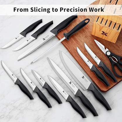 14 Pieces Kitchen Knife Set - Image 4