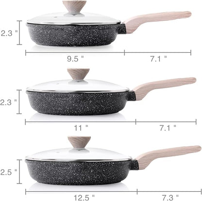 Kordisen Nonstick Frying Pan Set - Image 6