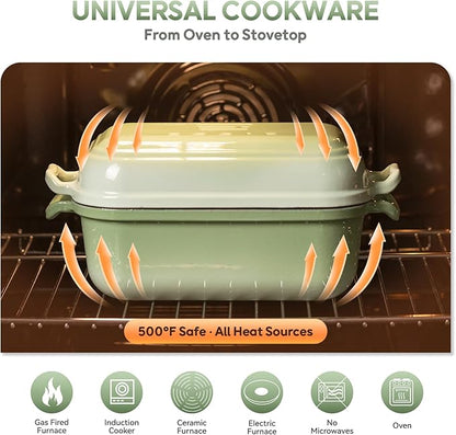 Enameled Cast Iron Dutch Oven Pot - Image 5
