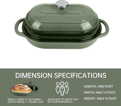 Premium Enameled Cast Iron Dutch Oven - Image 2