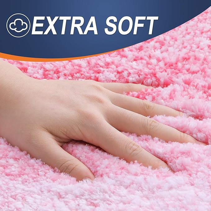 OLANLY Bathroom Runner Rugs Mat 47x17, Extra Soft Absorbent Microfiber Bath Rugs - Image 2