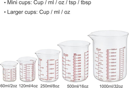 Ackers High Borosilicate Glass Measuring Cup Set - Image 7