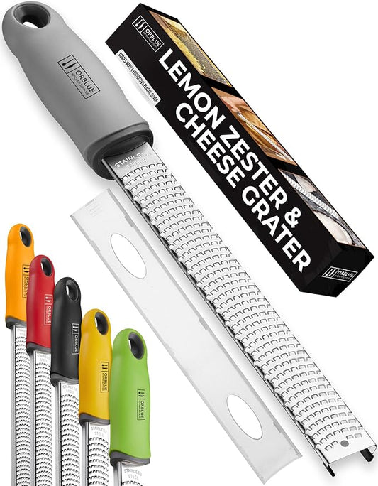 Orblue Lemon Zester & Cheese Grater by Orblue