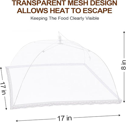 ESFUN Food Net Covers for Outside, Reusable and Collapsible - Image 2