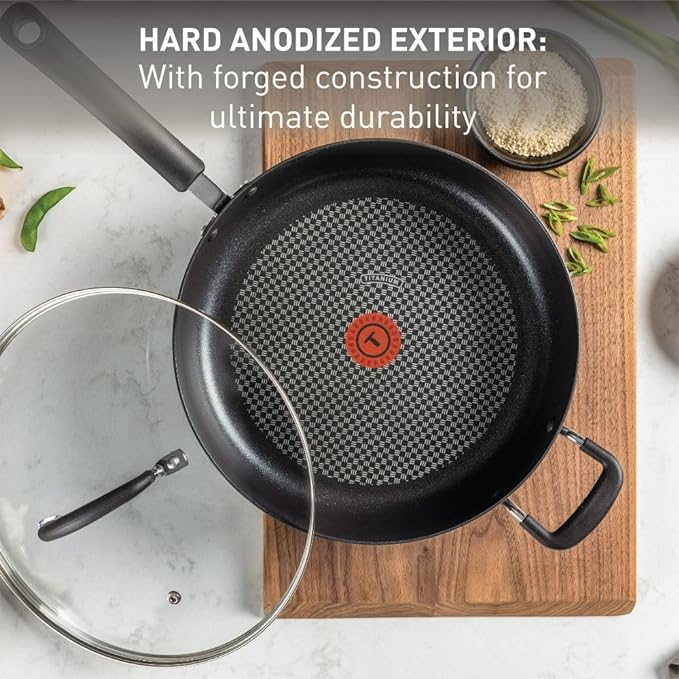 T-Fal Ultimate Hard Anodized Nonstick Fry Pan - Image 2