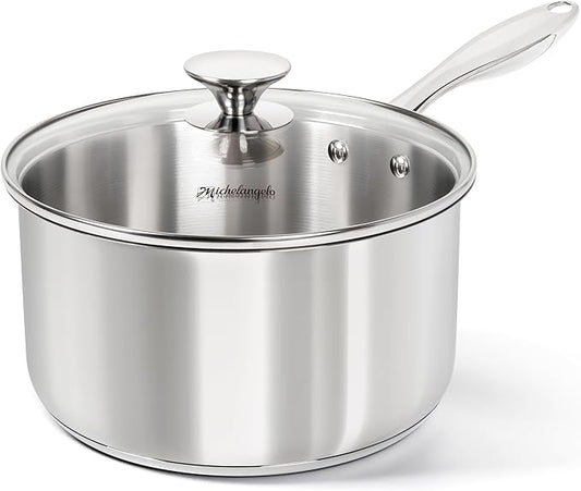 MICHELANGELO 4 Quart Saucepan by Michelangelo