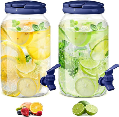 Havawish 2 Pcs 1 Gallon Plastic Beverage Dispenser by Havawish