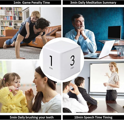 Feilifan Cube Timer, Productivity Cube Rotating Timer - Image 7