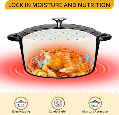 Velaze 7.5 QT Dutch Oven Pot - Image 3