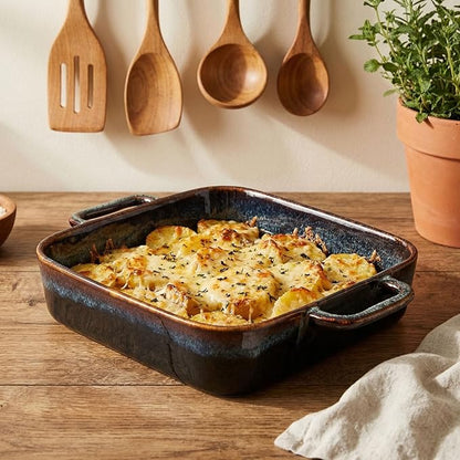 9" x 9" Porcelain Square Casserole Dishes - Image 7