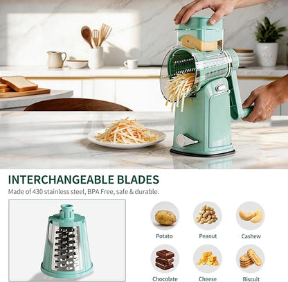 The CoveCarol rotary cheese grater comes - Image 7