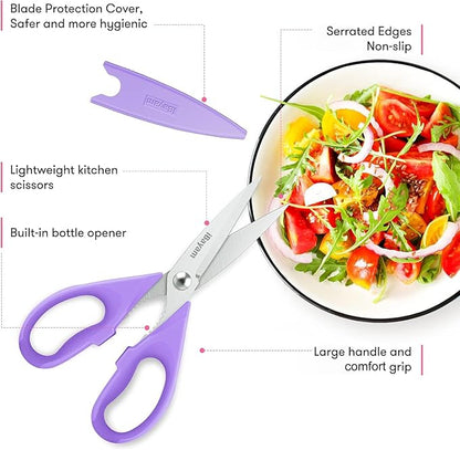 iBayam Kitchen Scissors, All Purpose Heavy Duty Meat Scissors, Poultry Shears - Image 2