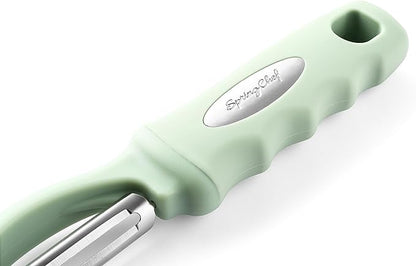 Spring Chef Premium Swivel Vegetable Peeler, Comfortable Handle and Ultra Sharp - Image 9