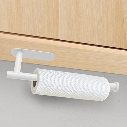 DEKAVA Under Cabinet Wall Mount Paper Towel Holder, Self-Adhesive Bar, - Image 2