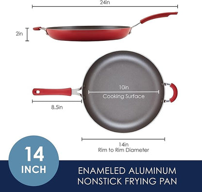 Rachael Ray Cook + Create Nonstick Frying Pan/Skillet - Image 2