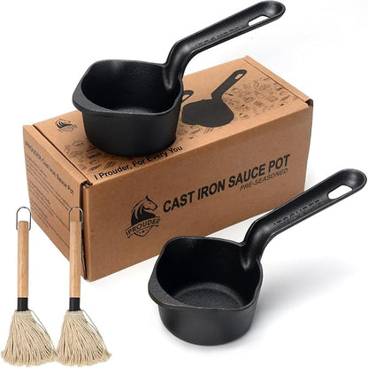 Cast Iron Sauce Pan and Basting Pot - Image 7