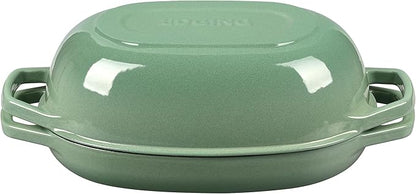 EDGING CASTING Enameled Cast Iron Oval Dutch Oven Pot - Image 8