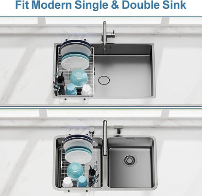 GSlife Dish Drying Rack Over the Sink - Image 9
