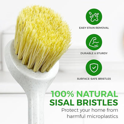 AIRNEX Bamboo Dish Brush Set of 2 - Image 6