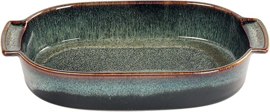 Ceramic Oval Casserole Baking Dish, 1 Quarts Baking Dish by LIUYWYHCF