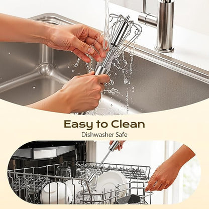 Upgraded Stainless Steel Semi-Automatic Whisk - Image 4