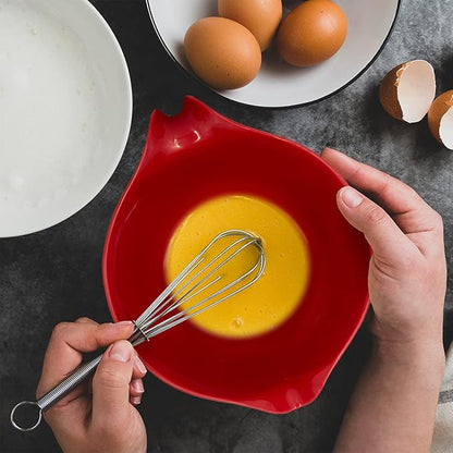 Glad Mixing Bowl with Handle – 3 Quart | Heavy Duty Plastic with Pour Spout and - Image 2