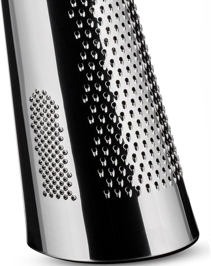Alessi "Todo" Giant Cheese And Nutmeg Grater in Steel And Wood - Image 5