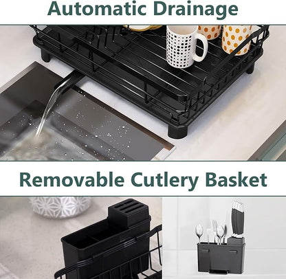 AIDERLY Iron Dish Drying Rack - Image 4