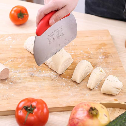 1 pcs Dough Pastry Scraper Chopper/Stainless Steel Dough Scraper Cutter - Image 6