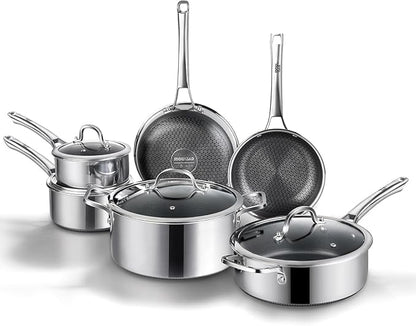 Non Stick Frying Pans Set, Hybrid Pans Set Nonstick, Pan by UltimateCookwareDestination