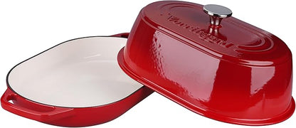 VORRINGARD Enameled Cast Iron Dutch Oven Pot - Image 6
