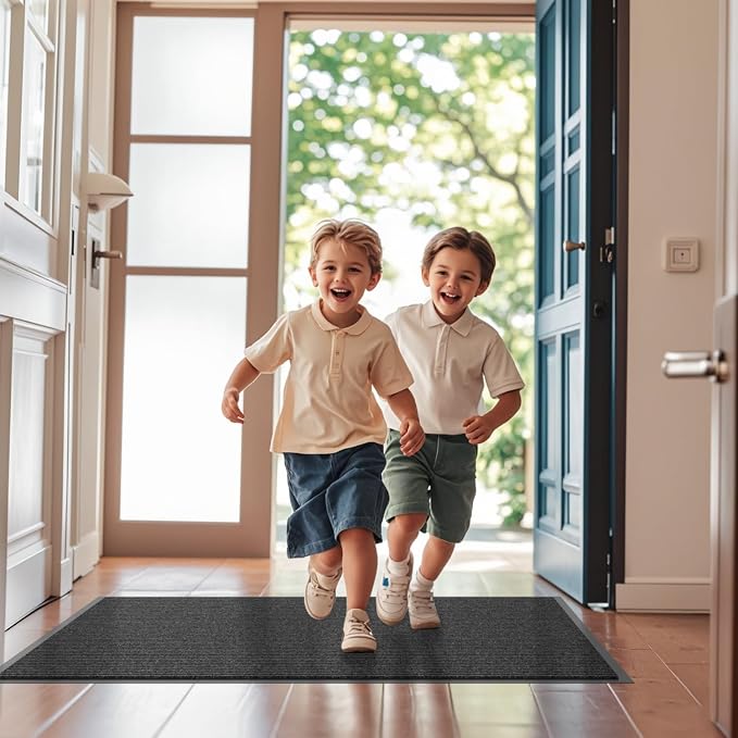 Front Door Mat, Commercial Entrance, Low Profile, Durable Rubber Backing - Image 9